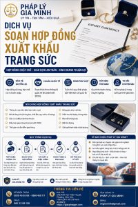 Dịch vụ soạn hợp đồng xuất khẩu trang sức