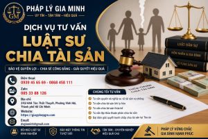 Dịch vụ tư vấn luật sư chia tài sản
