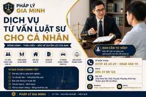 Dịch vụ tư vấn luật sư cho cá nhân