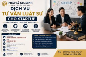 Dịch vụ tư vấn luật sư cho startup