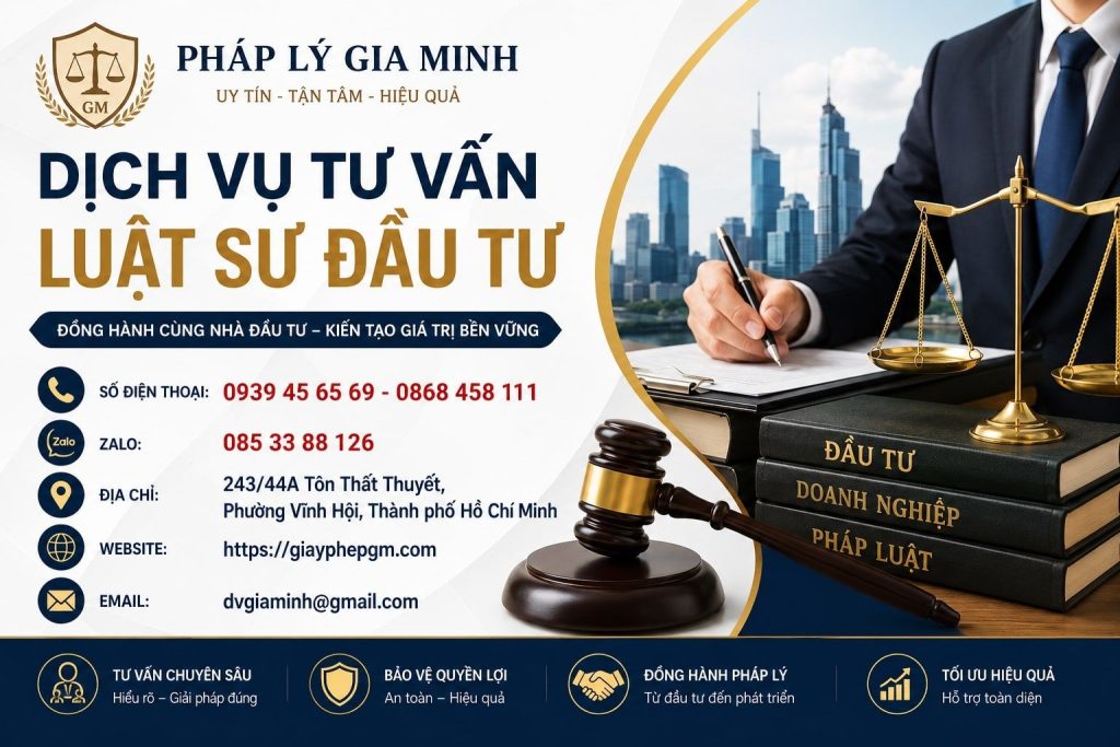 Dịch Vụ Tư Vấn Luật Sư Đầu Tư Chuyên Nghiệp – Hỗ Trợ Pháp Lý Toàn Diện, Bảo Vệ Quyền Lợi Nhà Đầu Tư 1 Dịch vụ tư vấn luật sư đầu tư
