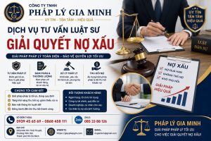 Dịch vụ tư vấn luật sư giải quyết nợ xấu
