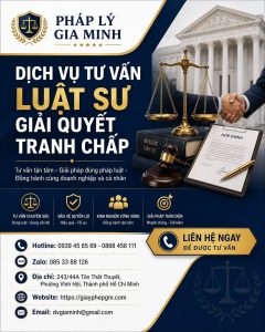 Dịch vụ tư vấn luật sư giải quyết tranh chấp