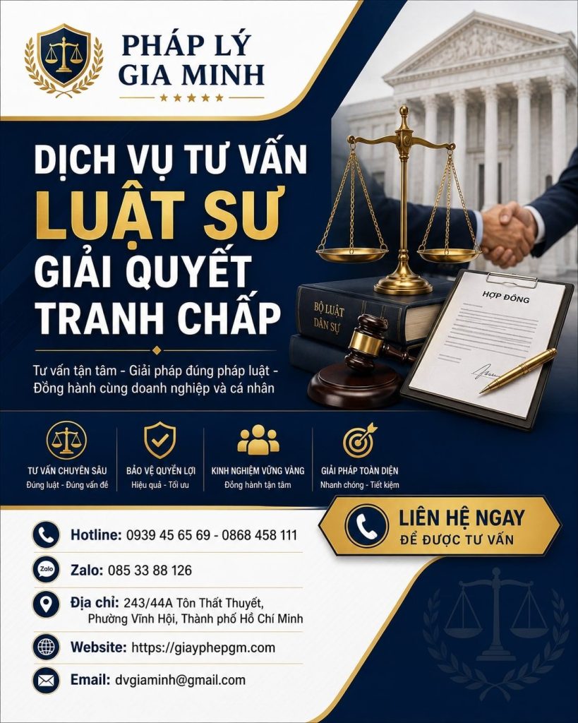 Dịch vụ tư vấn luật sư giải quyết tranh chấp