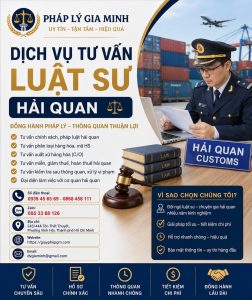 Dịch vụ tư vấn luật sư hải quan