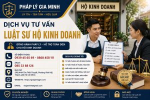 Dịch vụ tư vấn luật sư hộ kinh doanh