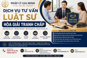 Dịch vụ tư vấn luật sư hòa giải tranh chấp
