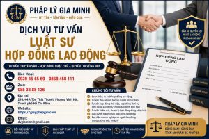 Dịch vụ tư vấn luật sư hợp đồng lao động