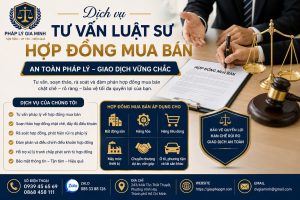 Dịch vụ tư vấn luật sư hợp đồng mua bán