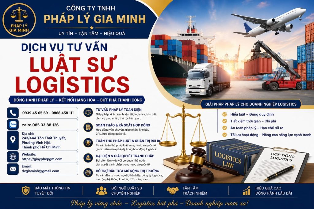 Dịch Vụ Tư Vấn Luật Sư Logistics Chuyên Nghiệp, Toàn Diện 1 Dịch vụ tư vấn luật sư logistic