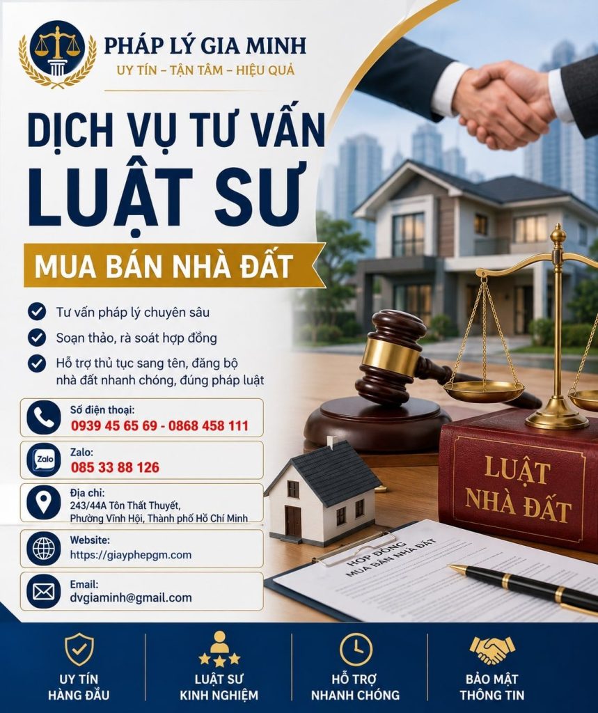 Dịch Vụ Tư Vấn Luật Sư Mua Bán Nhà Đất An Toàn, Đúng Pháp Luật, Hạn Chế Rủi Ro 1 Dịch vụ tư vấn luật sư mua bán nhà đất