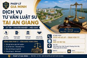 Dịch vụ tư vấn luật sư tại An Giang