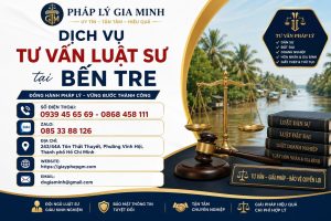 Dịch vụ tư vấn luật sư tại Bến Tre