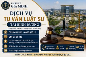Dịch vụ tư vấn luật sư tại Bình Dương