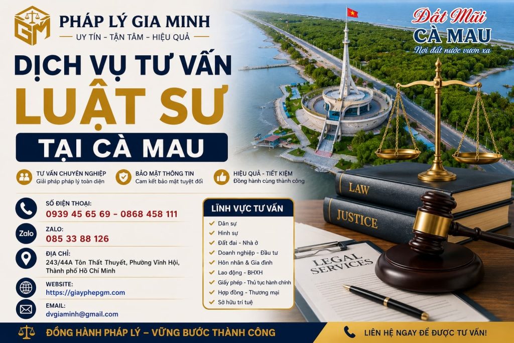 Dịch Vụ Tư Vấn Luật Sư Tại Cà Mau Uy Tín, Chuyên Nghiệp 1 Dịch vụ tư vấn luật sư tại Cà Mau