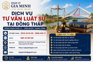 Dịch vụ tư vấn luật sư tại Đồng Tháp