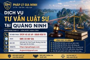 Dịch vụ tư vấn luật sư tại Quảng Ninh