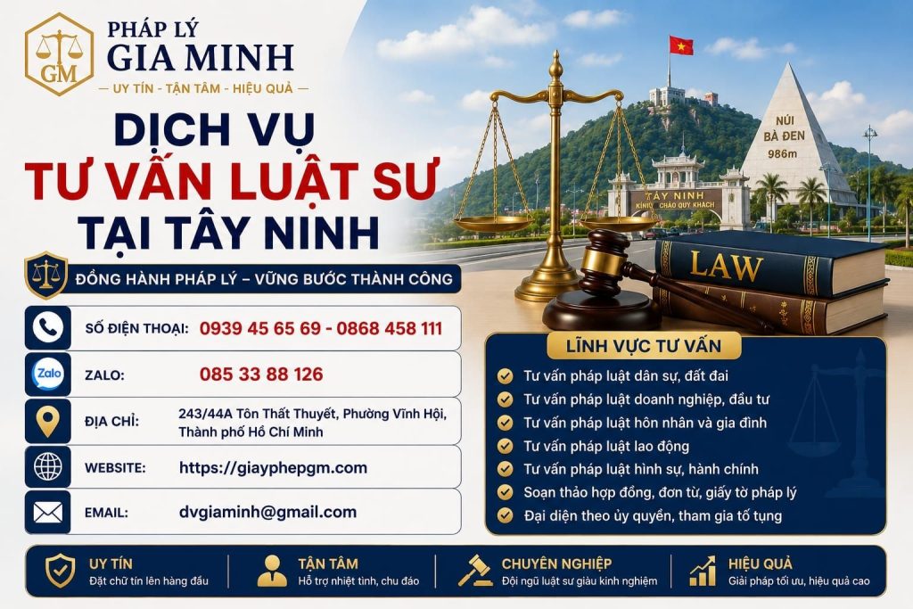 Dịch Vụ Tư Vấn Luật Sư Tại Tây Ninh Uy Tín, Chuyên Nghiệp, Hỗ Trợ Pháp Lý Toàn Diện 1 Dịch vụ tư vấn luật sư tại Tây Ninh