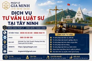 Dịch vụ tư vấn luật sư tại Tây Ninh