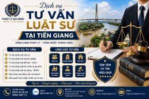 Dịch vụ tư vấn luật sư tại Tiền Giang