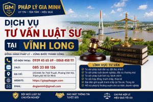 Dịch vụ tư vấn luật sư tại Vĩnh Long