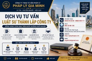 Dịch vụ tư vấn luật sư thành lập công ty