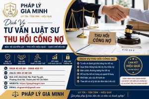 Dịch vụ tư vấn luật sư thu hồi công nợ