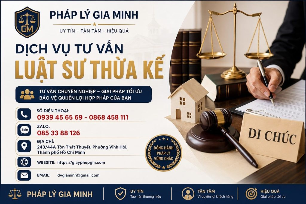 Dịch vụ tư vấn luật sư thừa kế