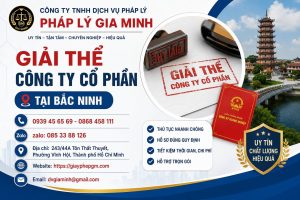 Giải thể công ty cổ phần tại Bắc Ninh