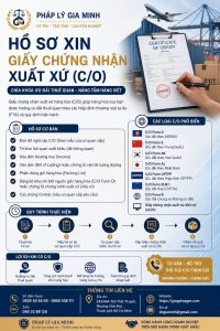 Hồ sơ xin giấy chứng nhận xuất xứ