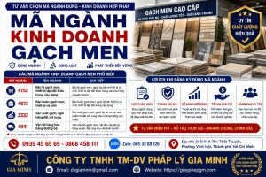 Mã Ngành Kinh Doanh Gạch Men