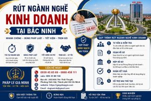 Rút Ngành Nghề Kinh Doanh Tại Bắc Ninh