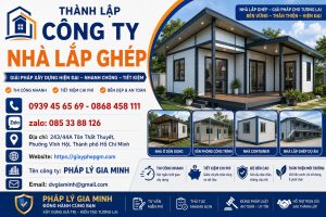Thành Lập Công Ty Nhà Lắp Ghép