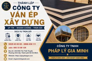 Thành Lập Công Ty Ván Ép Xây Dựng