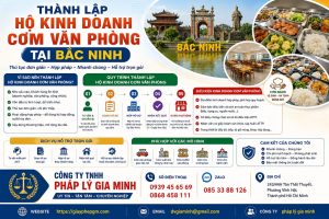 Thành Lập Hộ Kinh Doanh Cơm Văn Phòng Tại Bắc Ninh