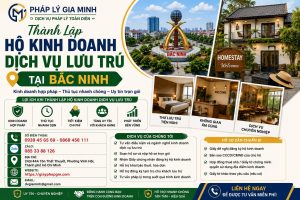 Thành Lập Hộ Kinh Doanh Dịch Vụ Lưu Trú Tại Bắc Ninh