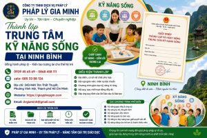 Thành Lập Trung Tâm Kỹ Năng Sống Tại Ninh Bình