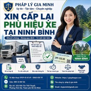 Xin Cấp Lại Phù Hiệu Xe Tại Ninh Bình