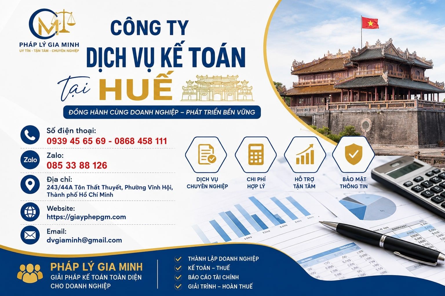 Công ty dịch vụ kế toán tại Huế