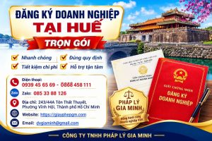 Đăng ký doanh nghiệp tại Huế trọn gói