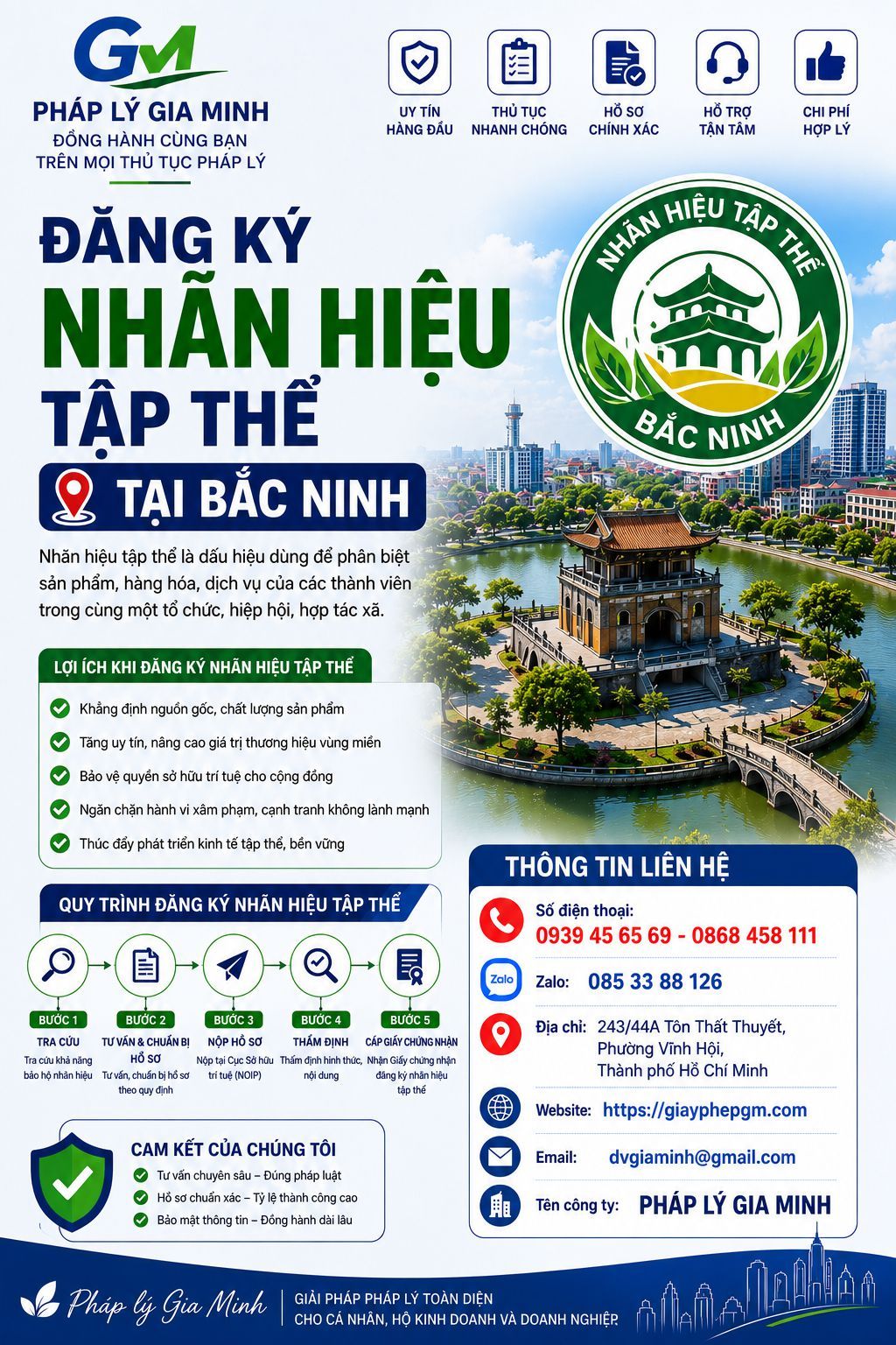 Đăng ký nhãn hiệu tập thể tại Bắc Ninh