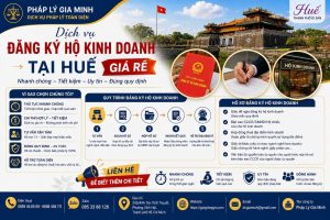 Dịch vụ đăng ký hộ kinh doanh tại Huế giá rẻ