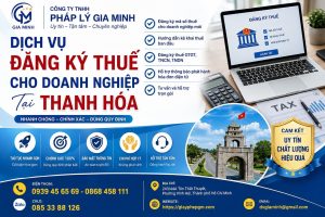 Dịch Vụ Đăng Ký Thuế Cho Doanh Nghiệp Tại Thanh Hóa