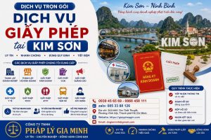 Dịch vụ giấy phép tại Kim Sơn