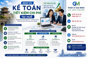 Dịch vụ kế toán tiết kiệm chi phí tại Huế