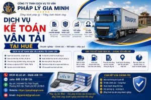 Dịch vụ kế toán vận tải tại Huế