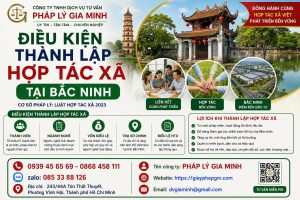 Điều kiện thành lập hợp tác xã tại Bắc Ninh