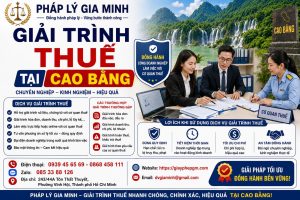Giải trình thuế tại Cao Bằng