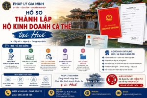 Hồ sơ thành lập hộ kinh doanh cá thể tại Huế