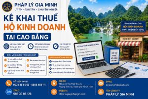 Kê khai thuế hộ kinh doanh tại Cao Bằng